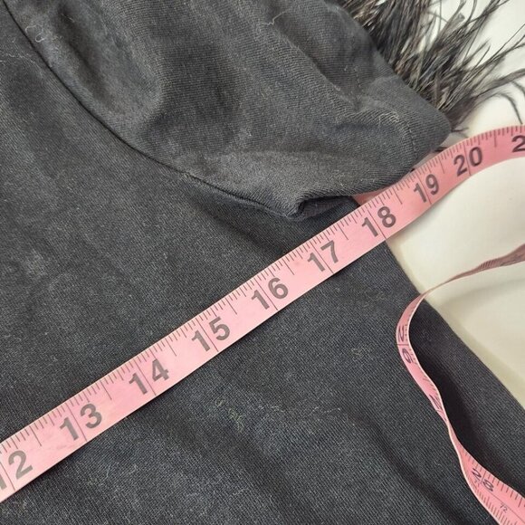 J. Crew Women's Size Small Feather Top Black Short Size Sleeve New - Picture 5 of 8